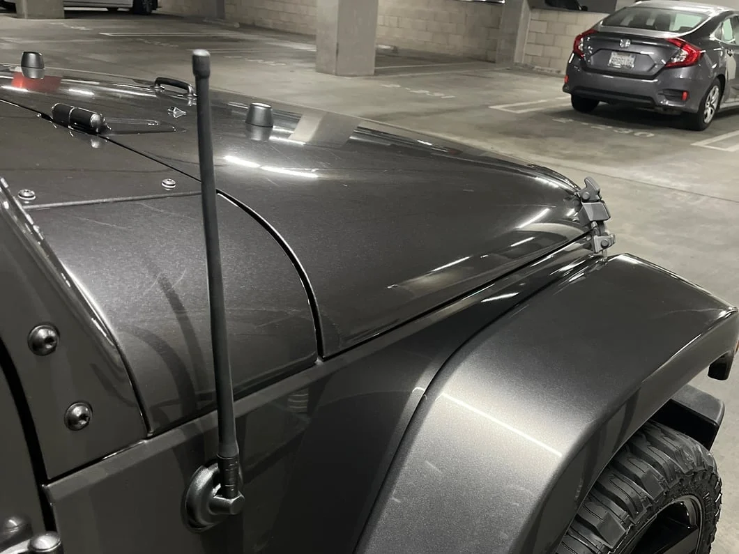 Jeep Licensed by RedRock 13-Inch Trail Antenna with Molded Jeep Logo (07-23 Jeep Wrangler JK & JL) - Image 11