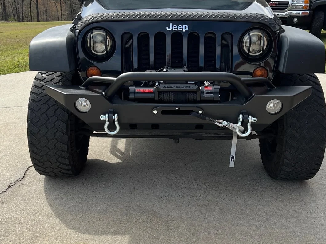 Jeep Licensed by RedRock Adventure HD Front Bumper with Jeep Logo (07-18 Jeep Wrangler JK) - Image 17