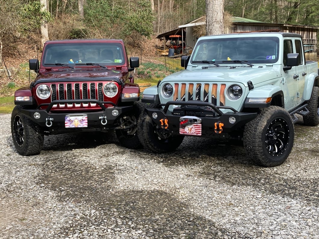 Jeep Licensed by RedRock Adventure HD Front Bumper with Jeep Logo (20-25 Jeep Gladiator JT) - Image 15