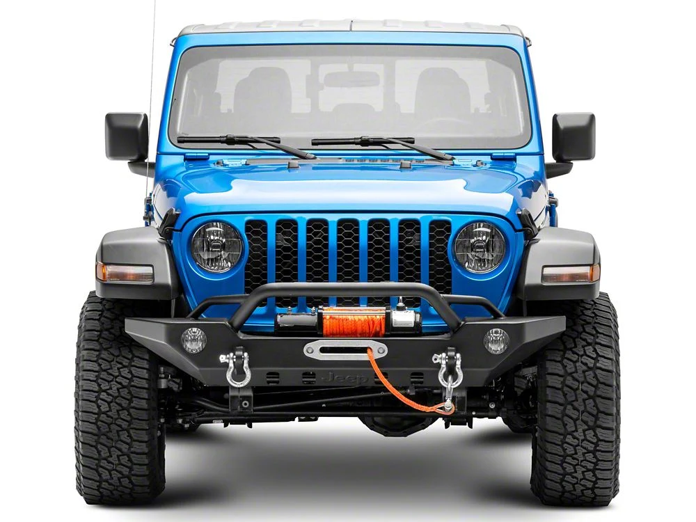 Jeep Licensed by RedRock Adventure HD Front Bumper with Jeep Logo (20-25 Jeep Gladiator JT) - Image 7