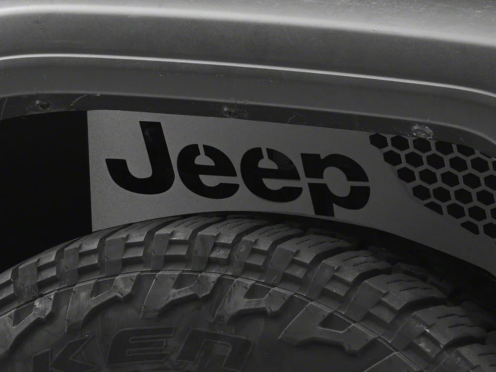 Jeep Licensed by RedRock Aluminum Inner Fender Liners; Front (18-26 Jeep Wrangler JL) - Image 4