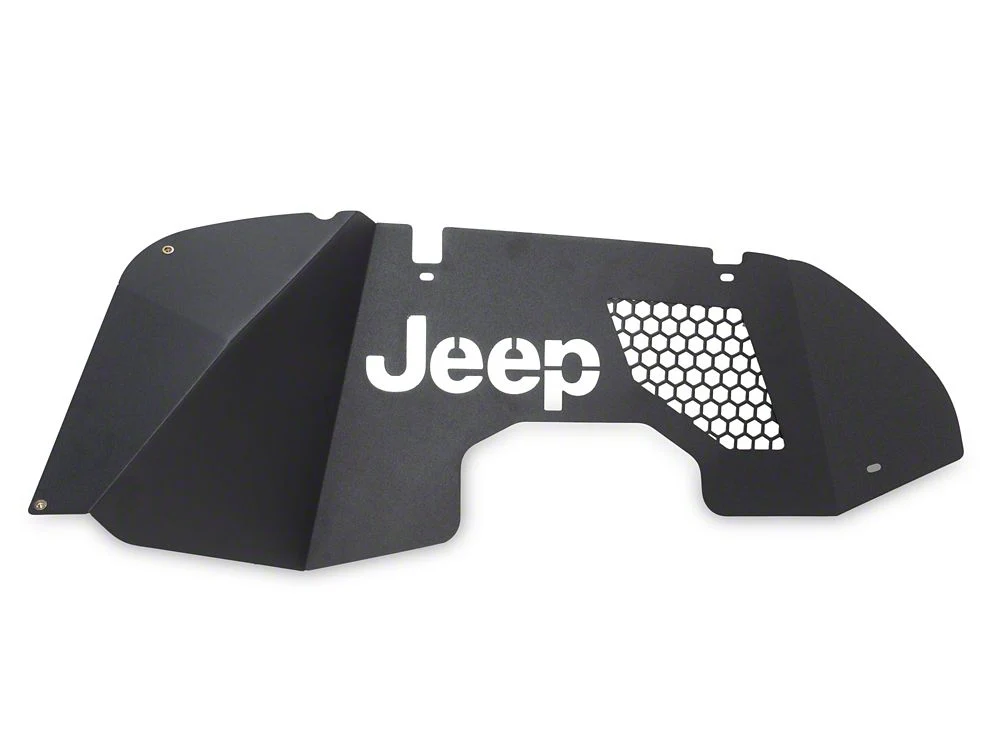 Jeep Licensed by RedRock Aluminum Inner Fender Liners; Front (18-26 Jeep Wrangler JL) - Image 5