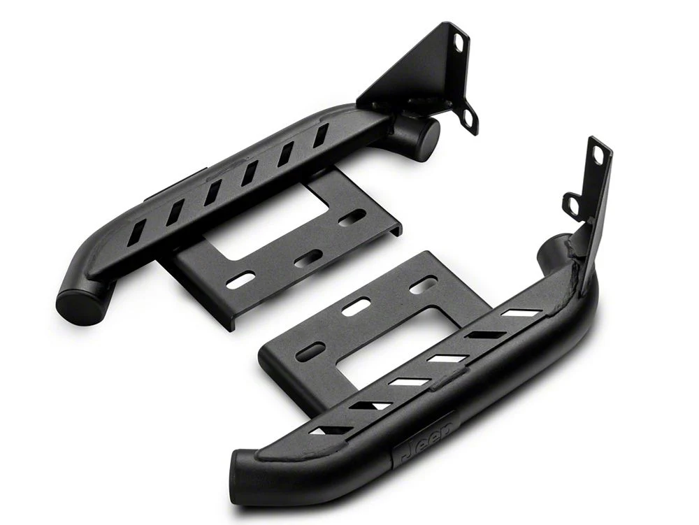 Jeep Licensed by RedRock Bed Side Rock Rails with Jeep Logo (20-25 Jeep Gladiator JT) - Image 2