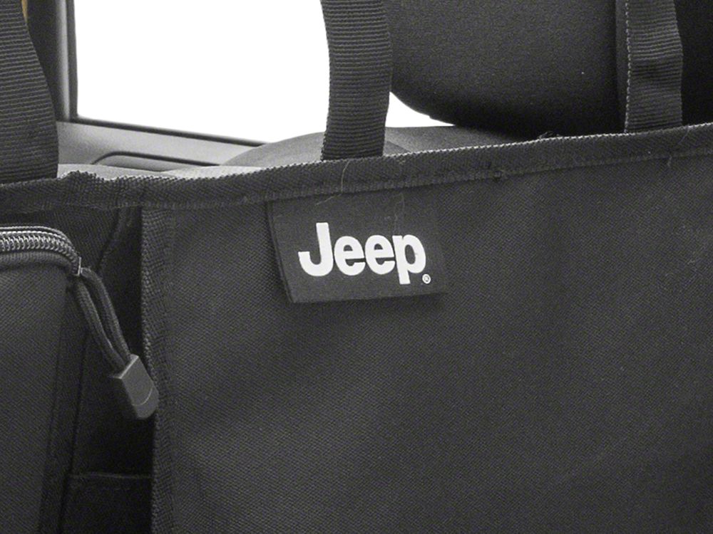 Jeep Licensed by RedRock Cargo Net/Pet Divider with Jeep Logo (07-18 Jeep Wrangler JK) - Image 4