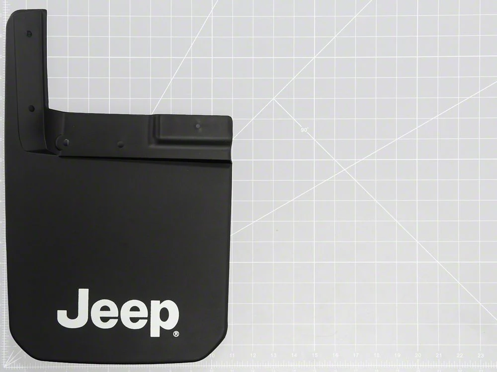 Jeep Licensed by RedRock Custom Molded Mud Guards; Front and Rear (18-26 Jeep Wrangler JL) - Image 6