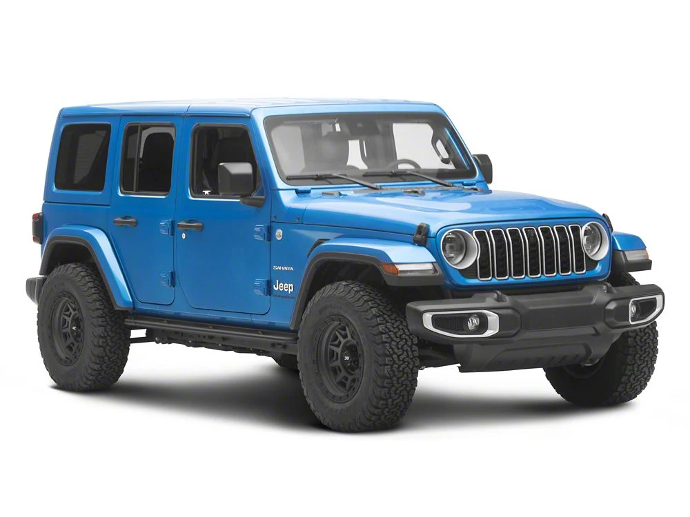 Jeep Licensed by RedRock Enhanced Rubi Rails; Textured Black (18-26 Jeep Wrangler JL 4-Door) - Image 11