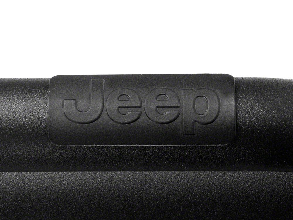 Jeep Licensed by RedRock Enhanced Rubi Rails with Jeep Logo; Textured Black (07-18 Jeep Wrangler JK 2-Door) - Image 12