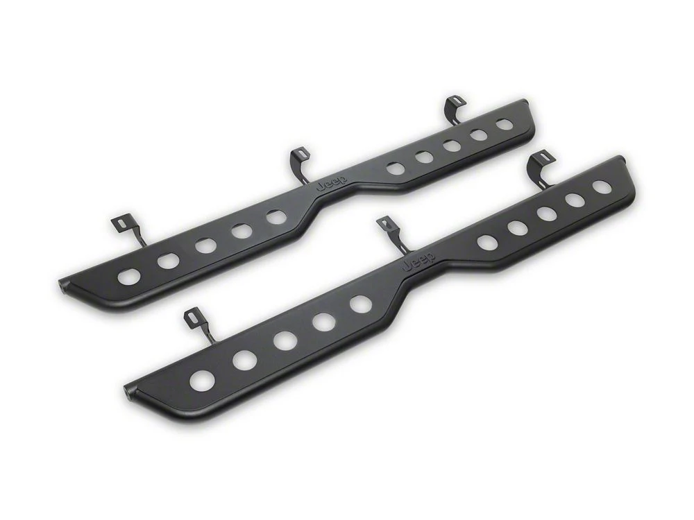 Jeep Licensed by RedRock Extreme Heavy Duty Rocker Steps (18-26 Jeep Wrangler JL 4-Door) - Image 2