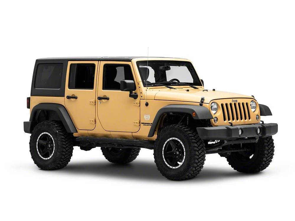 Jeep Licensed by RedRock Go Topless Jeep Decal; White (87-18 Jeep Wrangler YJ, TJ & JK) - Image 4