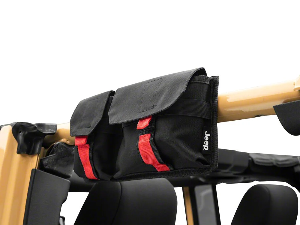 Jeep Licensed by RedRock Grab Handle Storage Bag with Jeep Logo (07-18 Jeep Wrangler JK)
