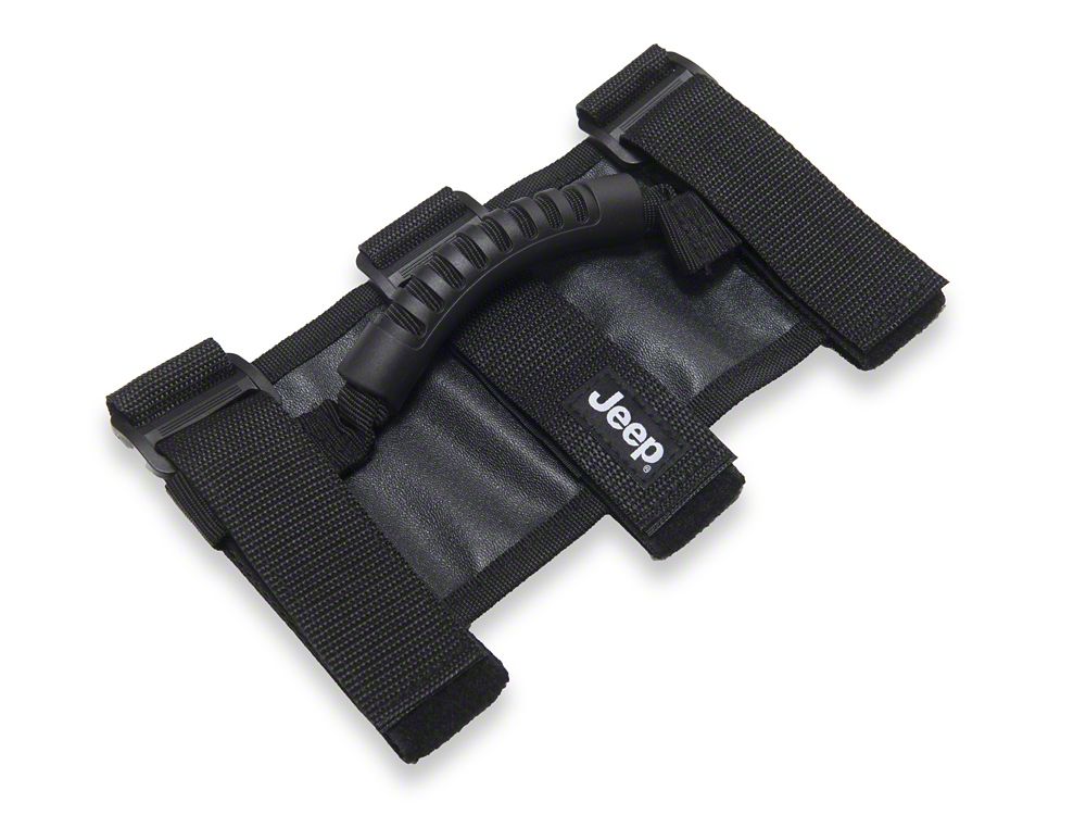 Jeep Licensed by RedRock Grab Handles with Jeep Logo (97-18 Jeep Wrangler TJ & JK) - Image 5