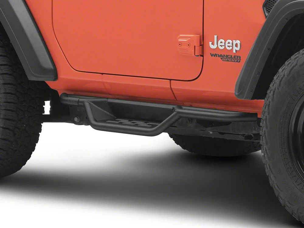 Jeep Licensed by RedRock HD Drop Side Step Bars (18-26 Jeep Wrangler JL 2-Door) - Image 10