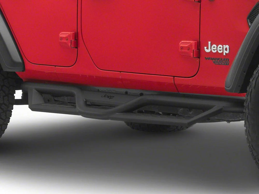 Jeep Licensed by RedRock HD Drop Side Step Bars (18-26 Jeep Wrangler JL 4-Door) - Image 10