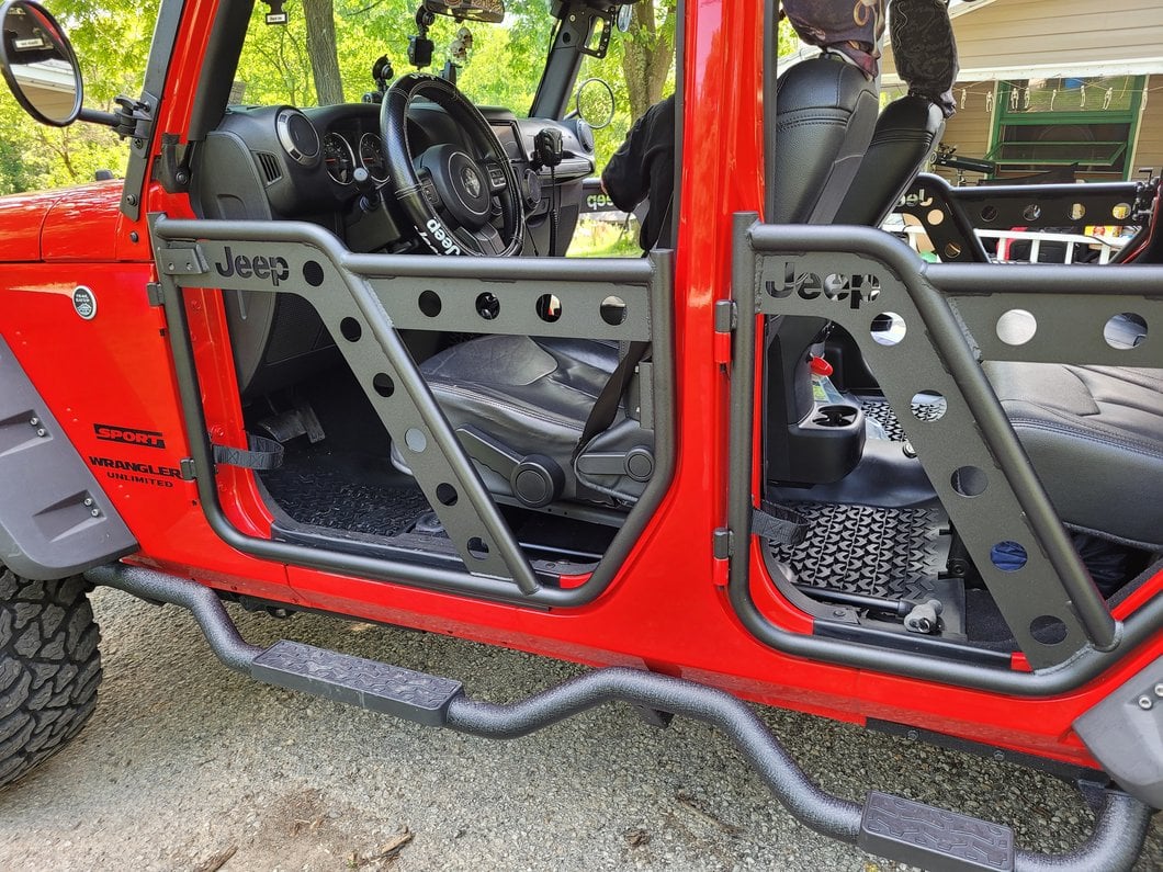 Jeep Licensed by RedRock HD Front Adventure Doors with Jeep Logo (07-18 Jeep Wrangler JK) - Image 19