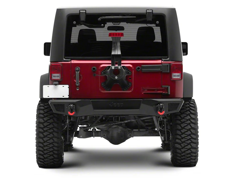 Jeep Licensed by RedRock HD Slim Rear Bumper with Jeep Logo (07-18 Jeep Wrangler JK) - Image 12