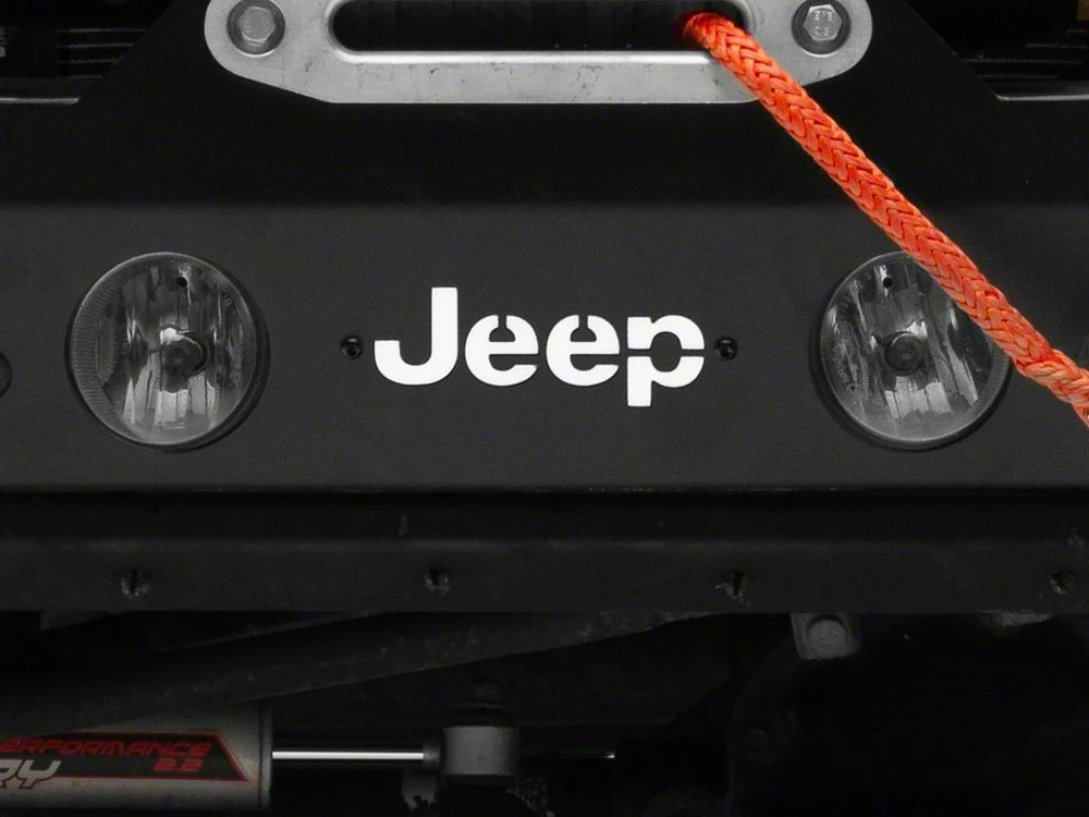 Jeep Licensed by RedRock HD Stubby Front Bumper with LED Jeep Logo Backlight (07-18 Jeep Wrangler JK) - Image 7
