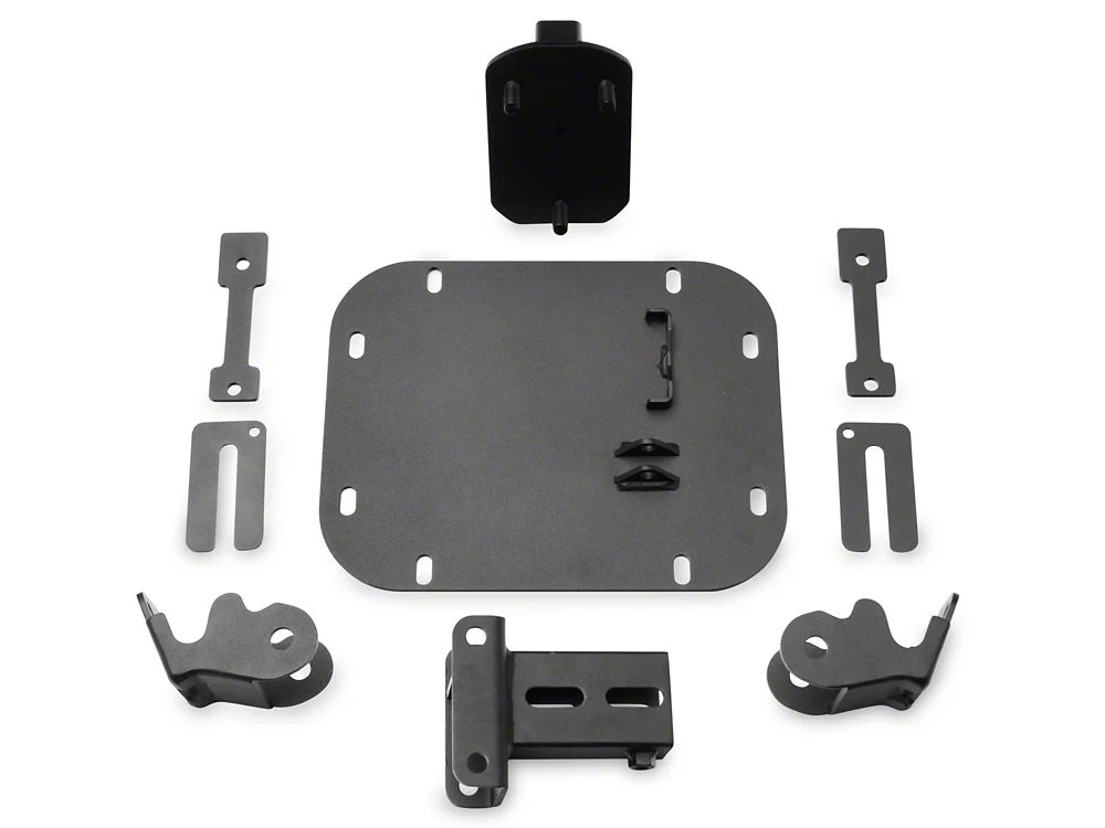 Jeep Licensed by RedRock HD Tire Carrier for OEM Tail Gate with Jeep Logo (07-18 Jeep Wrangler JK) - Image 8