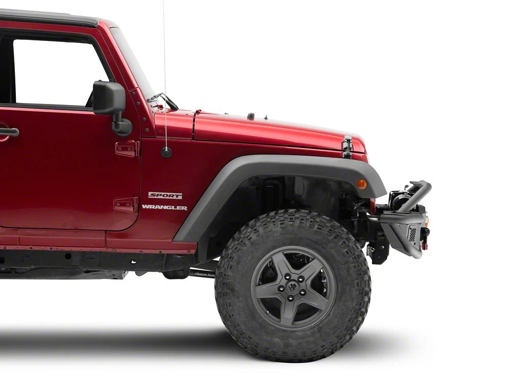 Jeep Licensed by RedRock HD Tubular Front Bumper with Jeep Logo (07-18 Jeep Wrangler JK) - Image 9