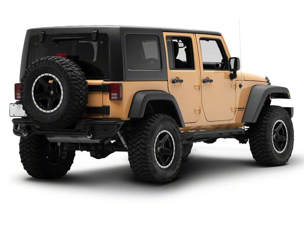 Jeep Licensed by RedRock HD Tubular Rear Bumper with Jeep Logo (07-18 Jeep Wrangler JK) - Image 10