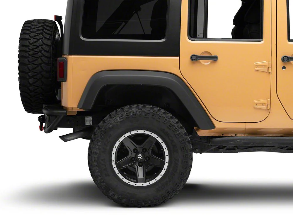 Jeep Licensed by RedRock HD Tubular Rear Bumper with Jeep Logo (07-18 Jeep Wrangler JK) - Image 13