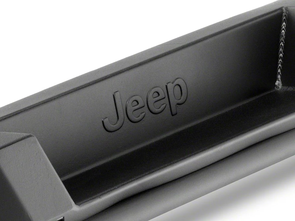 Jeep Licensed by RedRock HD Tubular Rear Bumper with Jeep Logo (07-18 Jeep Wrangler JK) - Image 2