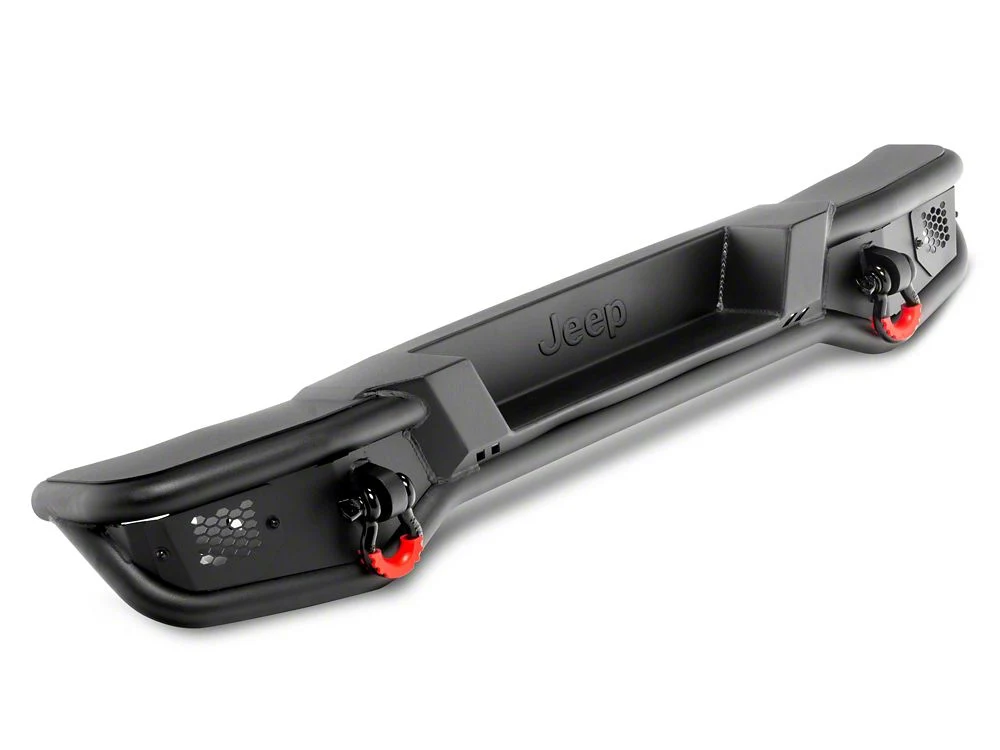 Jeep Licensed by RedRock HD Tubular Rear Bumper with Jeep Logo (07-18 Jeep Wrangler JK) - Image 3