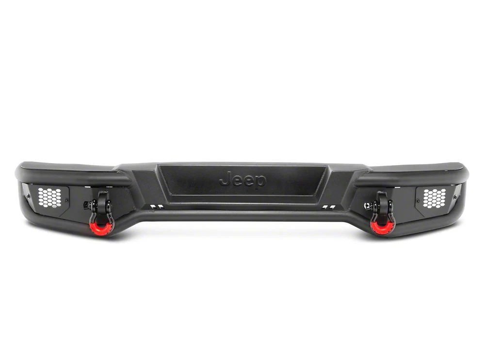 Jeep Licensed by RedRock HD Tubular Rear Bumper with Jeep Logo (07-18 Jeep Wrangler JK) - Image 5