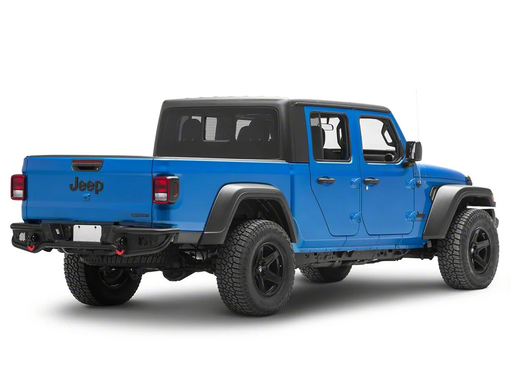 Jeep Licensed by RedRock HD Tubular Rear Bumper with Jeep Logo (20-25 Jeep Gladiator JT) - Image 5