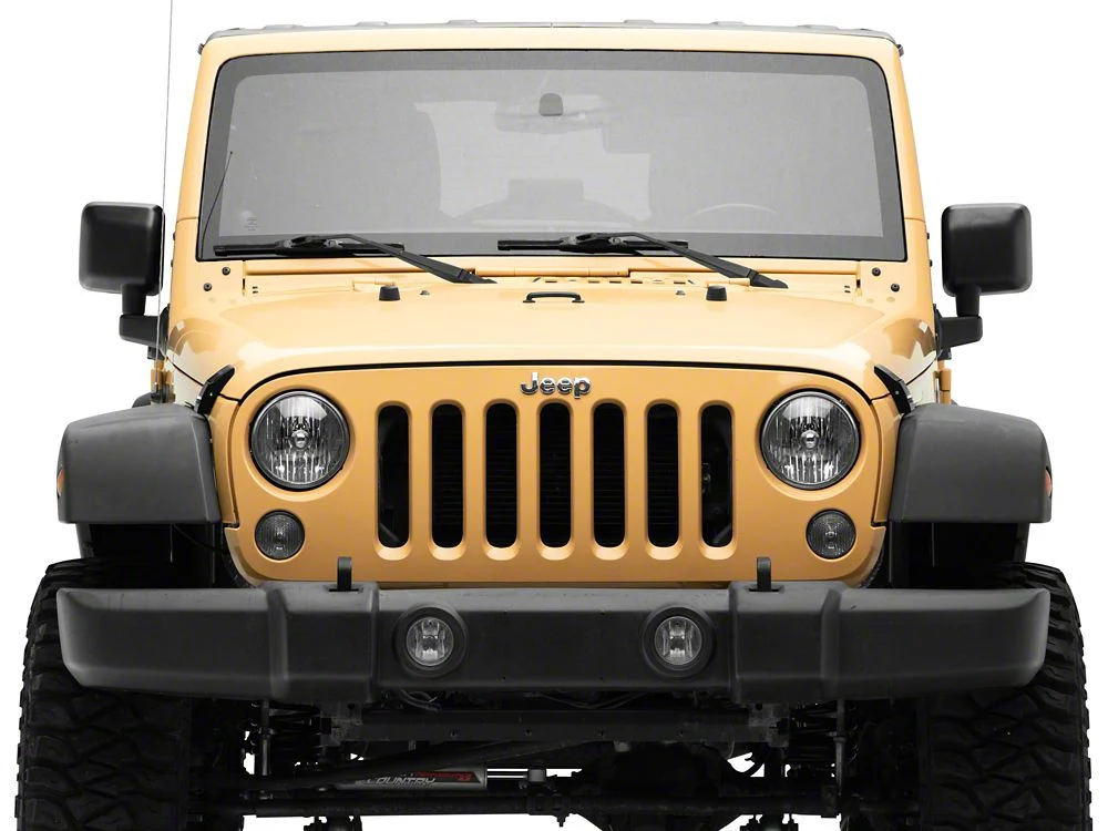 Jeep Licensed by RedRock Hood Lock Kit with Jeep Logo (07-18 Jeep Wrangler JK) - Image 4