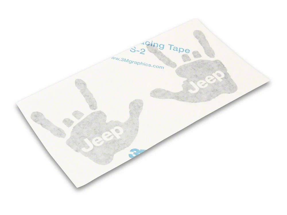 Jeep Licensed by RedRock Jeep Metal Decal; Matte Black (87-18 Wrangler YJ, TJ & JK) - Image 3