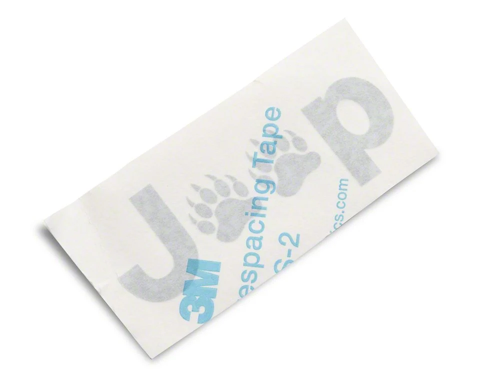 Jeep Licensed by RedRock Jeep Paw Side Logo; Silver (87-18 Jeep Wrangler YJ, TJ & JK) - Image 3