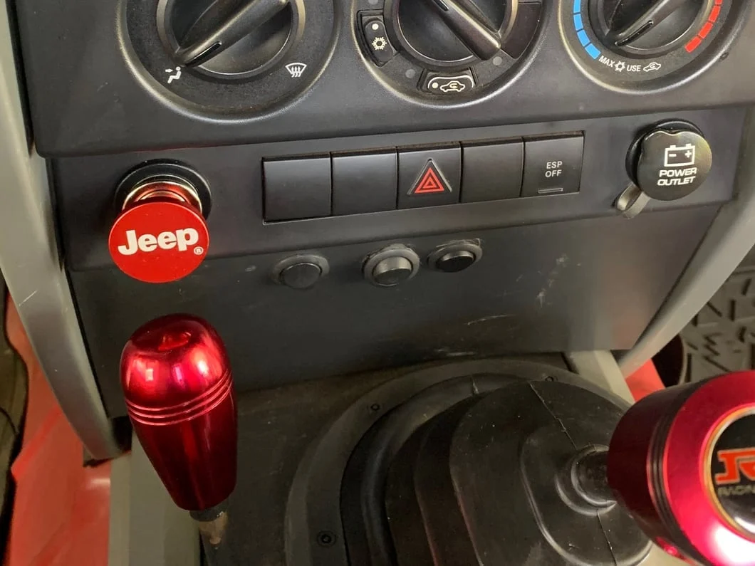 Jeep Licensed by RedRock Lighter Plug with Jeep Logo (87-25 Jeep Wrangler YJ, TJ, JK & JL) - Image 14