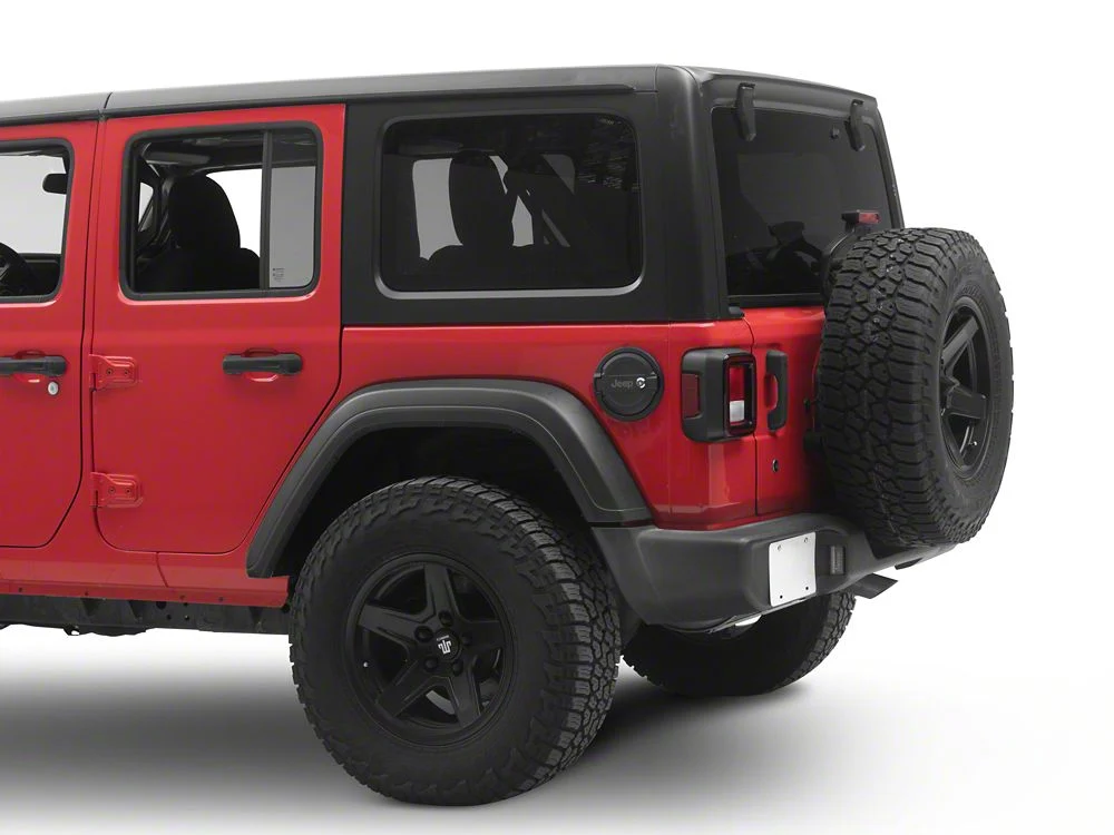 Jeep Licensed by RedRock Locking Aluminum Fuel Filler Door Cover (18-26 Jeep Wrangler JL) - Image 8