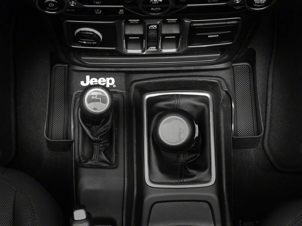 Jeep Licensed by RedRock RedRock Console Storage Tray (18-26 Jeep Wrangler JL)