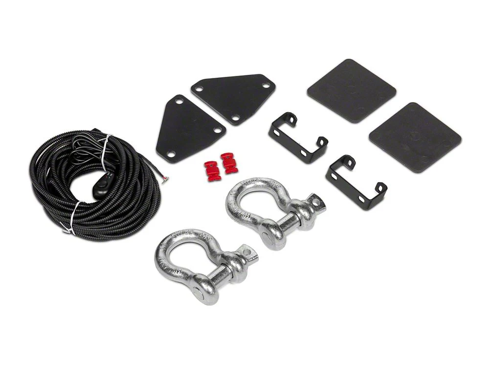Jeep Licensed by RedRock Replacement Bumper Hardware Kit for J164980 Only (07-18 Jeep Wrangler JK) - Image 2