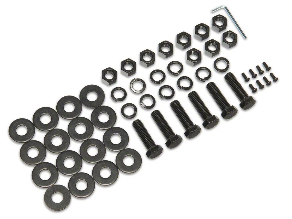 Jeep Licensed by RedRock Replacement Bumper Hardware Kit for JG19329 Only (20-25 Jeep Gladiator JT) - Image 2