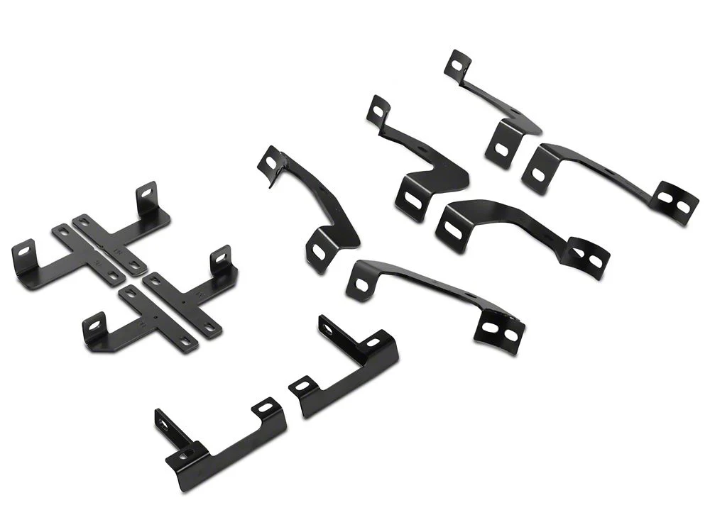 Jeep Licensed by RedRock Replacement Side Step Bar Hardware Kit for JG19327 Only (20-25 Jeep Gladiator JT) - Image 2