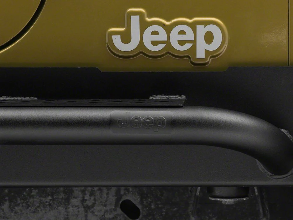 Jeep Licensed by RedRock Rocker Guards with Steps and Jeep Logo (97-06 Jeep Wrangler TJ, Excluding Unlimited) - Image 7