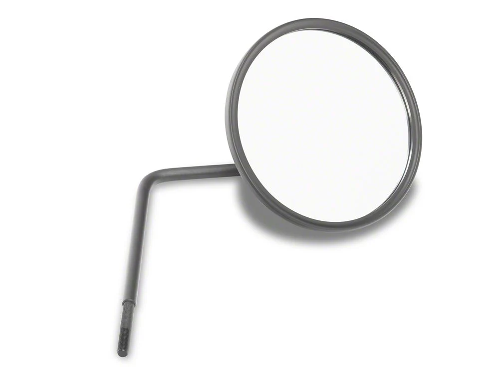 Jeep Licensed by RedRock Round Adventure Mirrors with Molded Jeep Logo (20-25 Jeep Gladiator JT) - Image 4