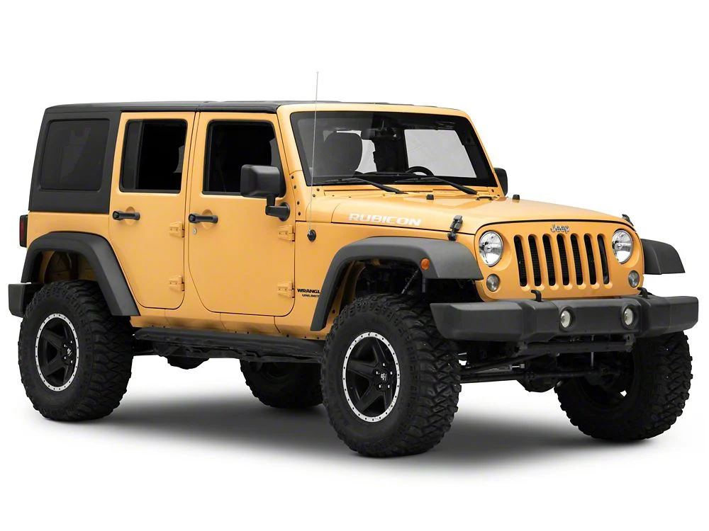 Jeep Licensed by RedRock Rubicon Hood Logo Decal; Silver (07-18 Jeep Wrangler JK) - Image 2