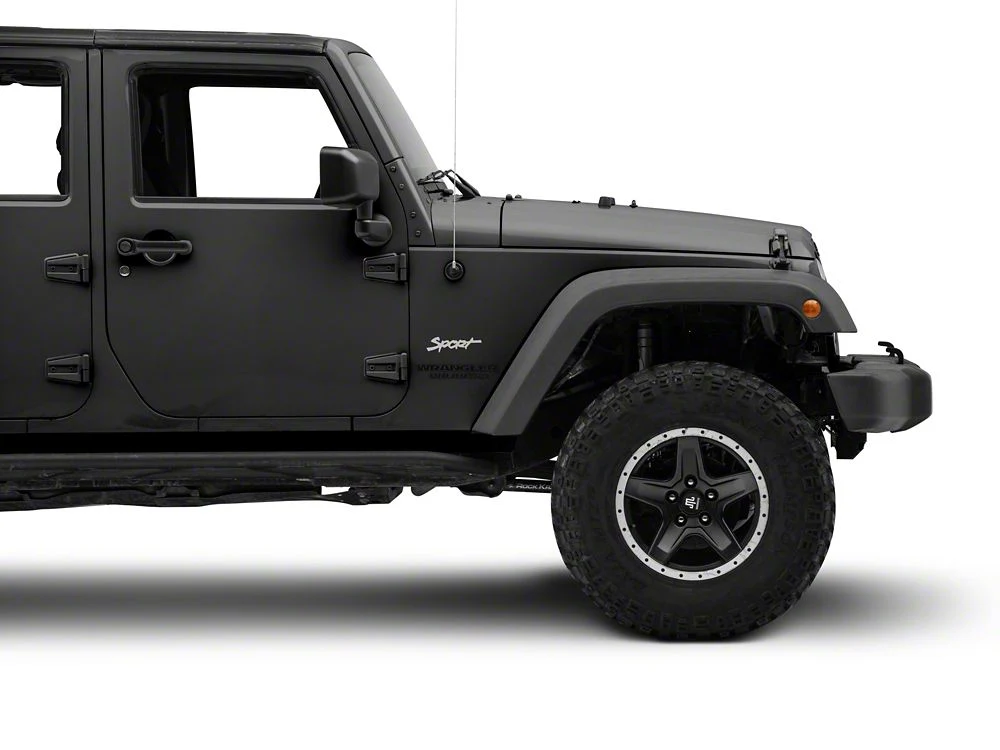 Jeep Licensed by RedRock Sport Script Side Logo Decal; Silver (87-18 Jeep Wrangler YJ, TJ & JK) - Image 3