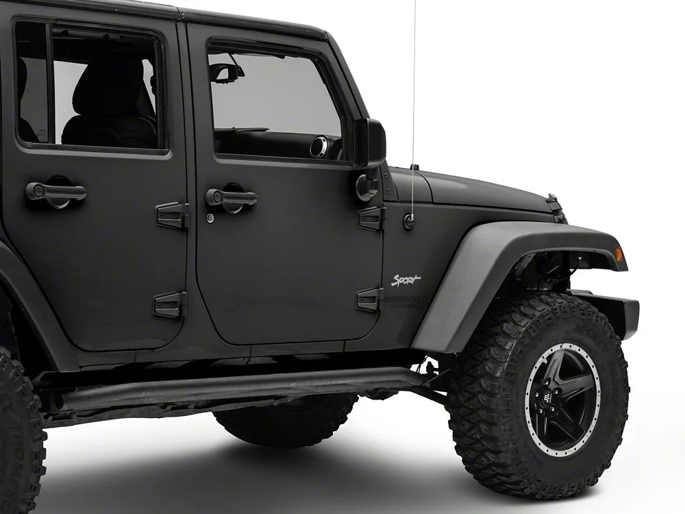 Jeep Licensed by RedRock Sport Script Side Logo Decal; Silver (87-18 Jeep Wrangler YJ, TJ & JK) - Image 4