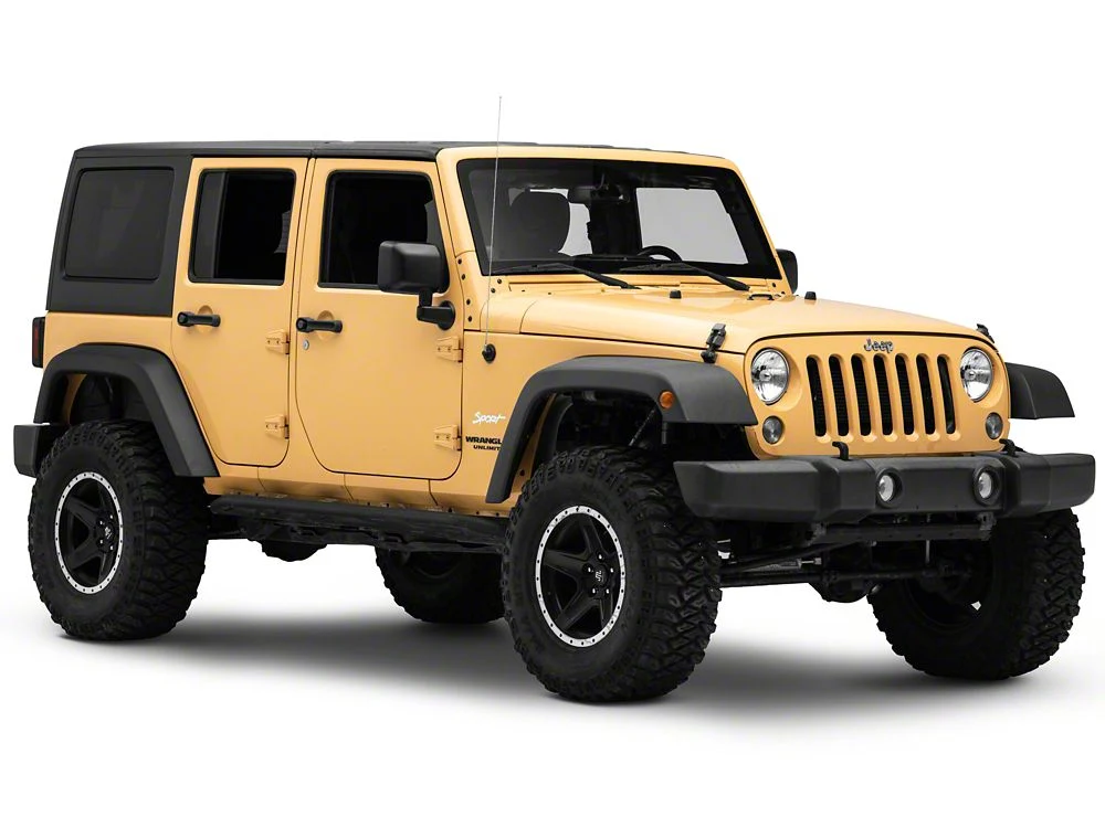 Jeep Licensed by RedRock Sport Script Side Logo Decal; White (87-18 Jeep Wrangler YJ, TJ & JK) - Image 2