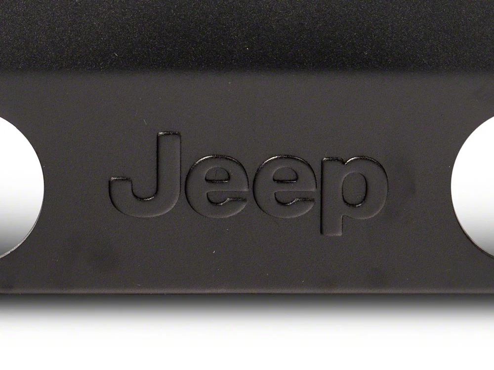 Jeep Licensed by RedRock Stubby Front Winch Bumper with Jeep Logo (20-25 Jeep Gladiator JT) - Image 2