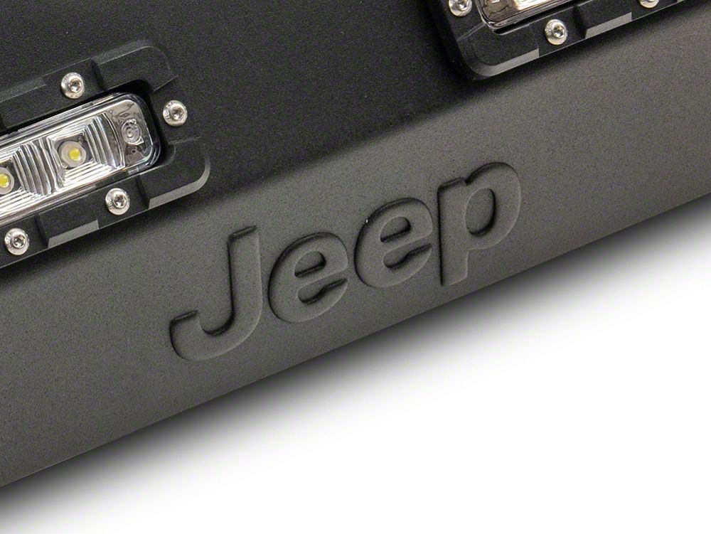 Jeep Licensed by RedRock Trail Force HD Front Bumper with LED Lights and Jeep Logo (07-18 Jeep Wrangler JK) - Image 10