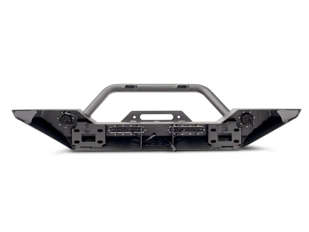 Jeep Licensed by RedRock Trail Force HD Front Bumper with LED Lights and Jeep Logo (20-25 Jeep Gladiator JT) - Image 5