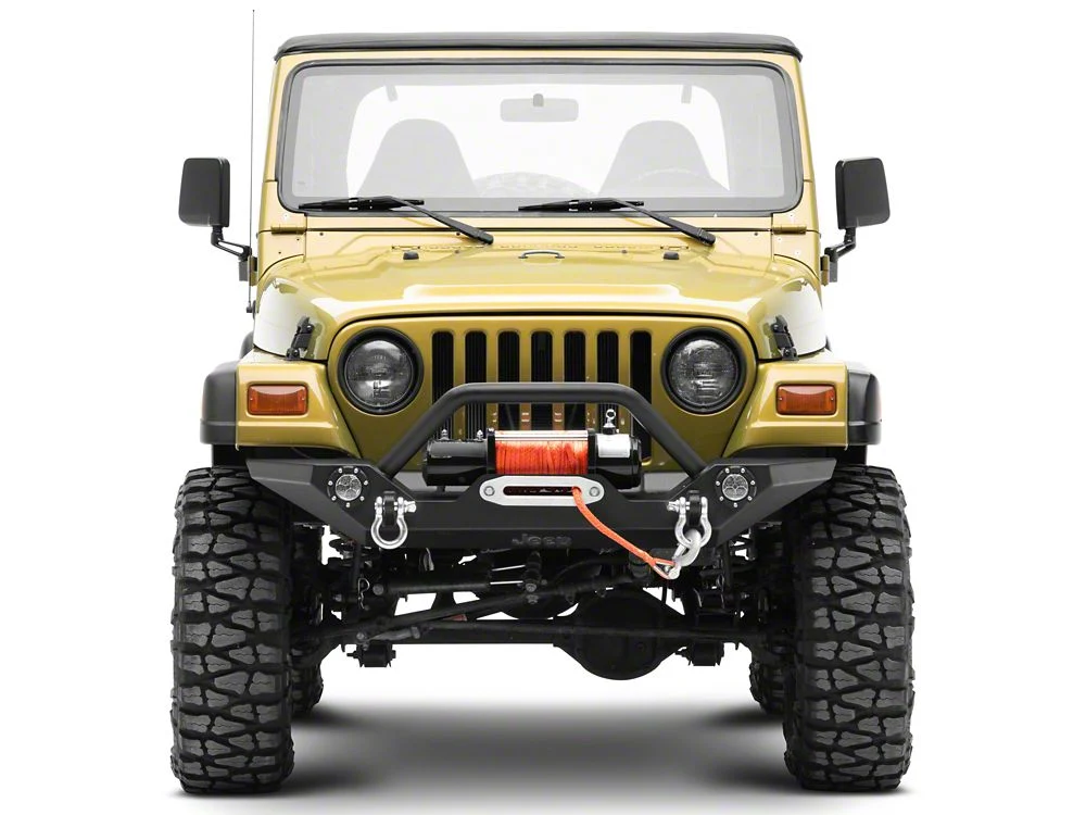 Jeep Licensed by RedRock Trail Force HD LED Front Bumper with Jeep Logo (87-06 Jeep Wrangler YJ & TJ) - Image 10