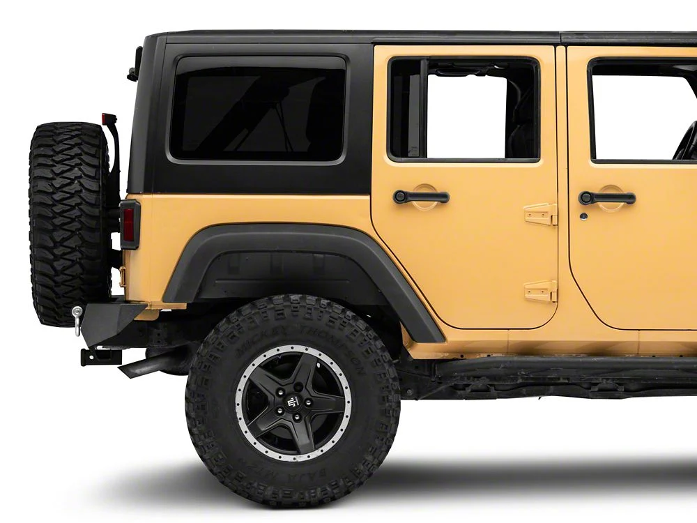 Jeep Licensed by RedRock Trail Force HD Rear Bumper with Jeep Logo (07-18 Jeep Wrangler JK) - Image 3