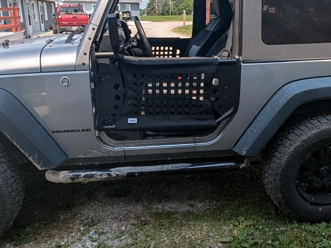 Jeep Licensed by RedRock Trail Front Doors (07-18 Jeep Wrangler JK) - Image 15
