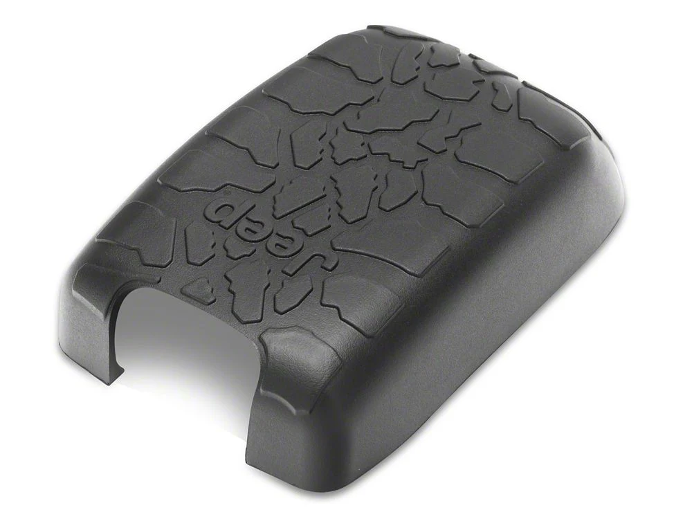 Jeep Licensed by RedRock Treaded Center Console Cover with Jeep Logo (11-18 Jeep Wrangler JK) - Image 5